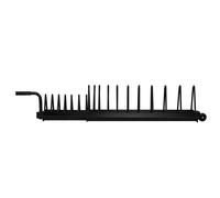 Diamond Rastrelliera Porta Dischi Bumper a 16 Posti Rack Pesi Bumpers Palestra