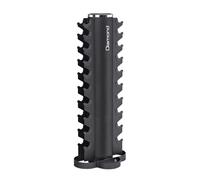 Diamond Rastrelliera Porta Manubri Verticale 10 Coppie Rack Porta Pesi Palestra