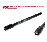 DIAMOND RH-799 ANTENNA TELESCOPICA PER PORTATILI 70-1000 MHZ - CONNETTORE BNC