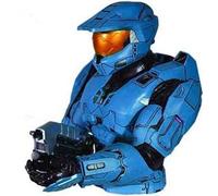 Diamond Select Halo Blue Spartan Mark Iv Bust Coin Bank Exclusive Salvadanio