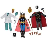 Diamond Select - Marvel Retro Figura di Azione Thor Limited Edition Collector Set 20 Cm