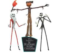 NIGHTMARE BEFORE CHRISTMAS JOBS of JACK SKELLINGTON 3-Pack 7″ Action Figure 18cm
