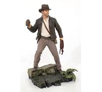 Diamond Select Premier Collection 1/7 Treasures Indiana Jones Statue 28 Cm Marrone