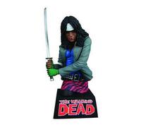 Diamond Select The Walking Dead Michonne Bust Coin Bank Salvadanio