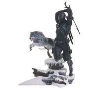 DIAMOND SELECT TOYS Gi Joe Gallery Snake Eyes Statua PVC 11 Pollici