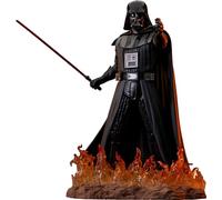 Diamond Select Figura Di Darth Vader Con Fiamme Di Star Wars 28 Cm
