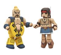Diamond Select Toys Street Fighter X Tekken Minimates Series 2 Rufus vs Julia 2Pack