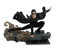 MATRIX Carrie-Anne Moss TRINITY Diamond Select Gallery Deluxe PVC Statue Diorama