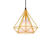 Diamond Shape Elegant Hanging Lights Farmhouse Personalized Chandelier Bohemian Suspensiom Lamp Metal Pendant Lights for Fast Food Restaurants Office Light Bar Coffee Shop