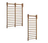 Diamond Spalliera Svedese Legno con Impugnatura Ø38mm Ginnastica Scuola Palestra