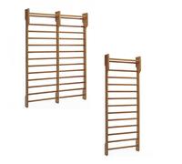 Diamond Spalliera Svedese Legno con Impugnatura Ø38mm Ginnastica Scuola Palestra