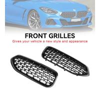 Diamond Style Gloss Black Front Kidney Grill Grille Per BMW G29 Z4 2019-24 L3