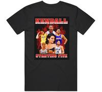 DIAMOND WHEEL Jenner Kendall Starting 5 T Shirt Black M