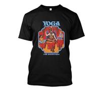 DIAMOND WHEEL Yoga for Beginners 6 Black T Shirt Black S
