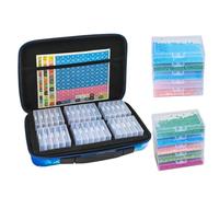 Diamonds Painting Organizer, Bead Storage Container, Craft Sorting Box | Rhinestone Organizer Case, Bead Sorting Container, 32 Grid Craft Box for diamonds painting Jewelry Making Charms Beginners