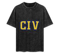 DIAN PIN KE Civ Revelation Records Gorilla Biscuits 1995 Madball Nyhc Punk Vintage Streetwear T-Shirt Washed Unisex Tops Size XXL