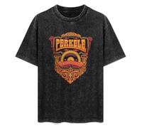 DIAN PIN KE Perkele Best from The Past NEU OI Skinhead Punkrock OI ! Men And Women Vintage Washed Short Sleeve T-Shirt Streetwear Loose Casual Size M