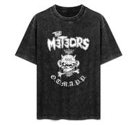 DIAN PIN KE Poj The Meteors Otmapp Mad sin Deted Are Go Klingonz Vintage Washed Tee Unisex Short Sleeve Size 3XL