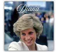 BrownTrout Calendario Principessa Diana 2026 – 16 mesi – Multilingue