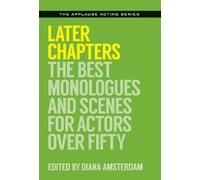 Diana Amsterdam Later Chapters (Tascabile) Applause Acting Series