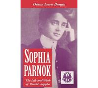 Diana L. Burgin Sophia Parnok (Copertina rigida)