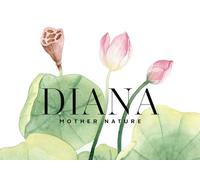 Diana mother nature. A portrait of light and resilience