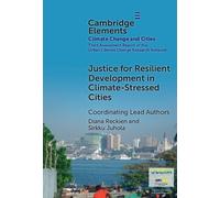 Diana Reckien Sirkku Juhola An Justice for Resilient Developm (Copertina rigida)