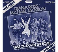 Diana Ross - Diana Ross and Michael Jackson - Ease On Down The Road / Poppy Girls (7" Vinyl)