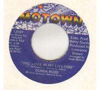 DIANA ROSS - DIANA ROSS - ONE LOVE IN MY LIFETIME - US pressing - 7 inch vinyl / 45