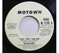 DIANA ROSS - last time i saw him 45 rpm single