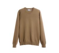 Diana Studio, Paricollo in Maglia Taupe Uomo, 100% Cotone, Maniche Lunghe, Taglia M, Regular Fit