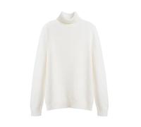 Diana Studio, Dolce Vita in Maglia Bianco Uomo, 100% Cotone, Maniche Lunghe, Taglia L, Regular Fit
