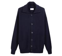 Diana Studio - Giacca con Bottoni in Lana Merino, Uomo, Maniche Lunghe, Casual Fit, Blu, Taglia XL