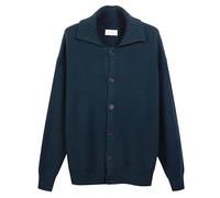 Diana Studio - Giacca con Bottoni in Lana Merino, Uomo, Maniche Lunghe, Casual Fit, Verde, XL