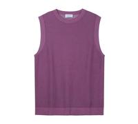 Diana Studio, Gilet Traforato in Maglia - Uomo, 100% Cotone, Smanicato, Casual Fit, Viola, M