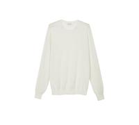 Diana Studio - Girocollo in 100% Lino, Uomo, Maniche Lunghe, Casual Fit, XL, Bianco