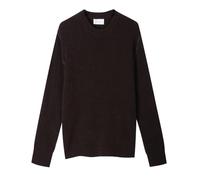 Diana Studio Girocollo in Maglia con Effetto bouclè Maglione, Marrone, XL Uomo