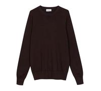 Diana Studio - Paricollo in 100% Cotone a Maniche Lunghe, Uomo, Marrone, Taglia L, Regular Fit