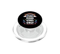 DIANA Vibes Only Cute Retro Girls DIANA Name PopSockets PopGrip per MagSafe
