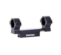DIANA Bullseye 25.4 + 30 Mm für 11mm Prismenschiene, Assemblaggio mirino Unisex, Nero, 25.4/30mm