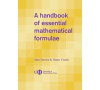 Diane Crann Alan Davie Handbook of Essential Mathematical Formula (Anello, filo)