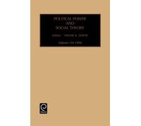 Diane Davis Political Power and Social Theory (Copertina rigida)