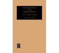 Diane Davis Political Power and Social Theory (Copertina rigida)
