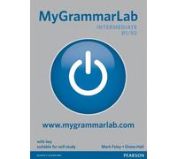 Diane Hall Mark MyGrammarLab Intermediate with Key and MyL (Mixed Media Product)