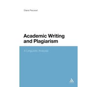Diane Pecorari Academic Writing and Plagiarism (Tascabile)
