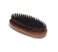 Diane Spazzola militare ondulata con setole di cinghiale rinforzate, per uomini e barbieri, setole medie per capelli spessi e ricci, da usare per districare, levigare, ondulare, ripristinare