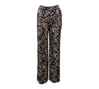 Diane Von Furstenberg, ,Trousers ,Donna ,Nero ,L Pantaloni con Perle Camel
