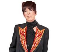 Diane Warren (Black Suit) Half Body Buddy Cutout