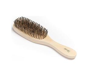 Diane Wave Brush, Extra Firm Reinforced Boar Bristles by Diane