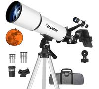 Dianfan Telescopio 80mm Apertura 600 Telescopio Astronomico Professionale per